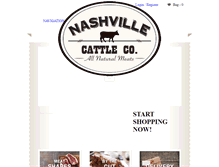 Tablet Screenshot of nashvillecattleco.com
